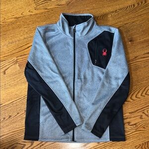 Spyder Men's Performance Jacket in Gray and Black